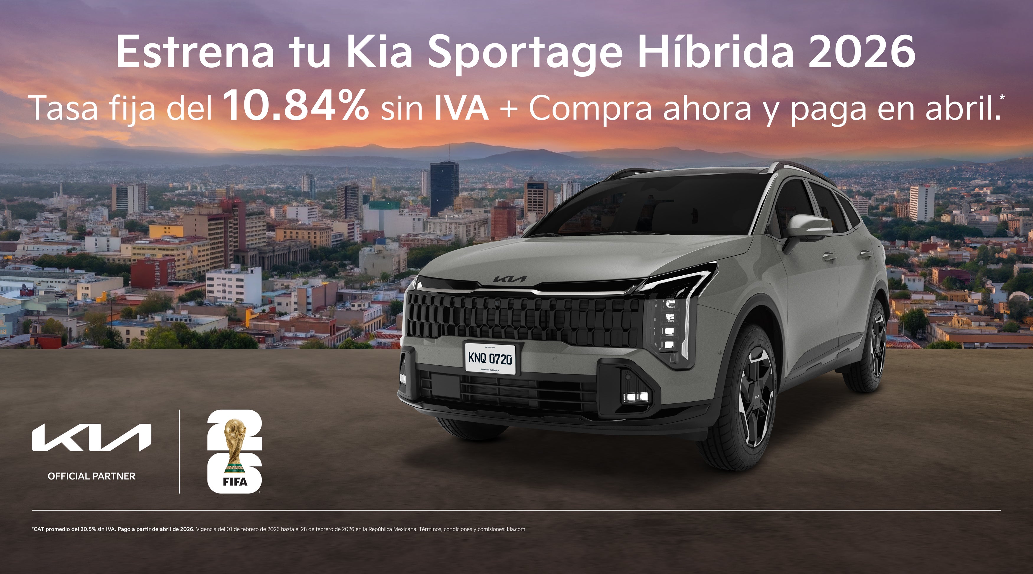 Estrena tu Kia Sportage Híbrida 2026