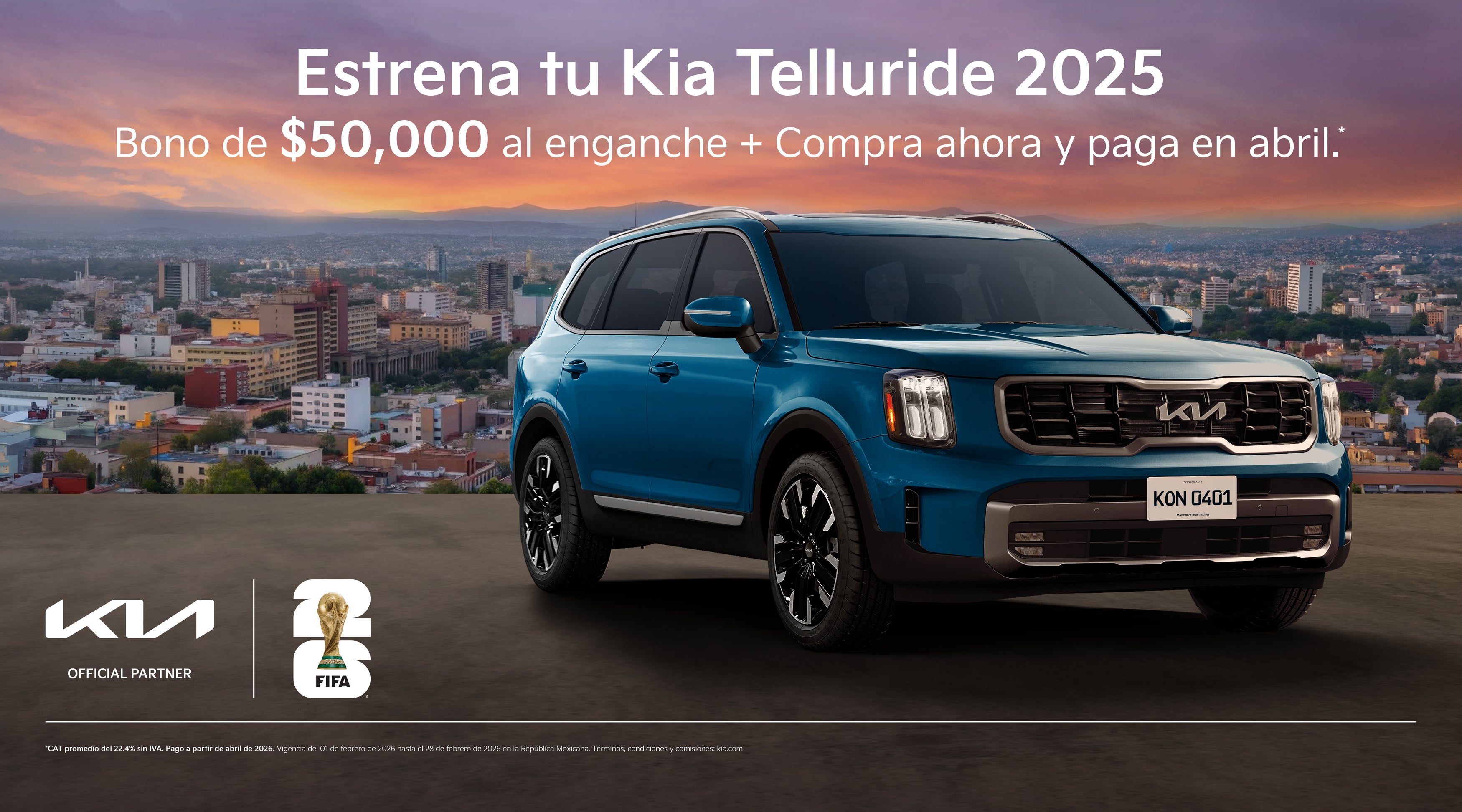 Estrena tu Kia Telluride 2025