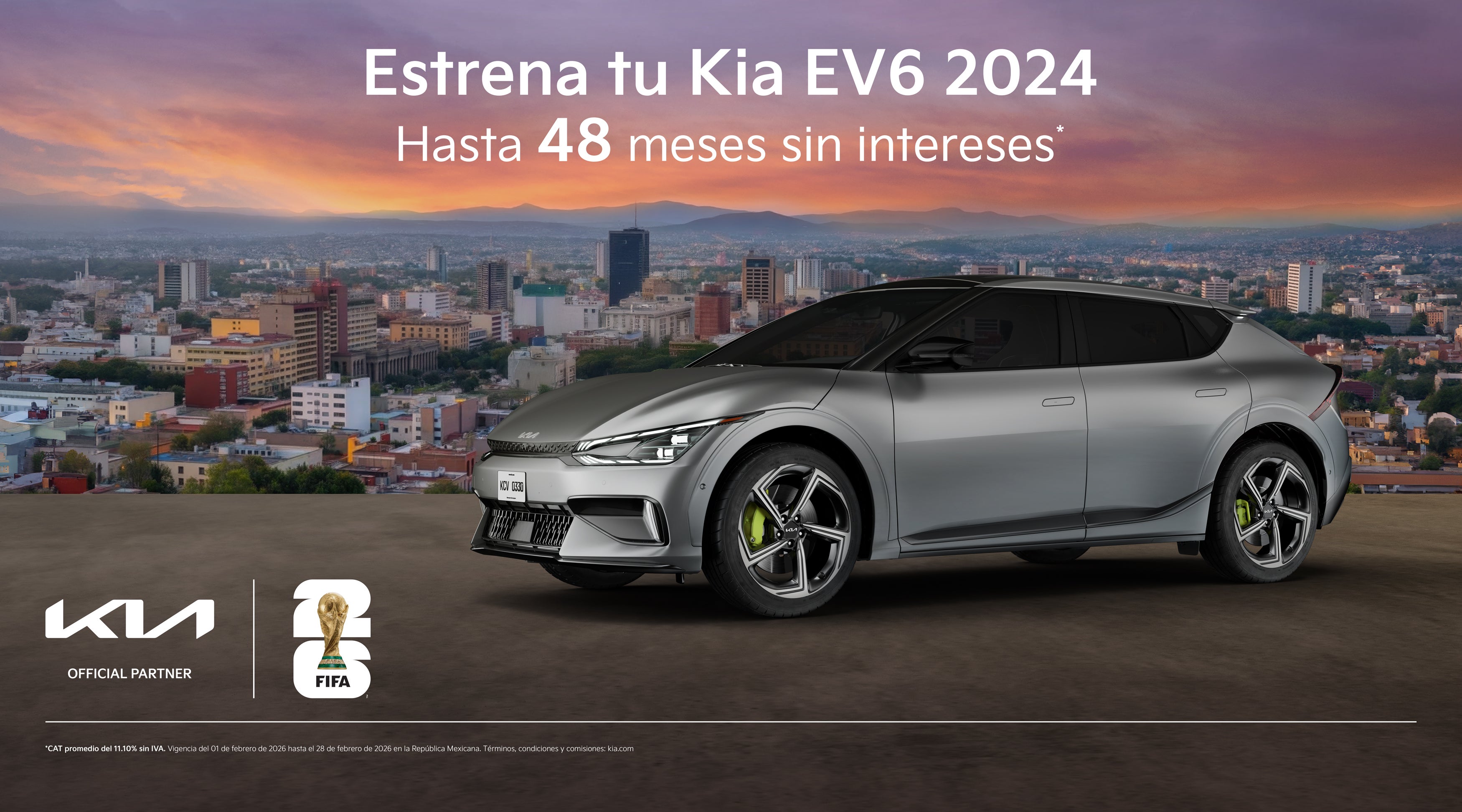 Estrena tu Kia EV6 2024